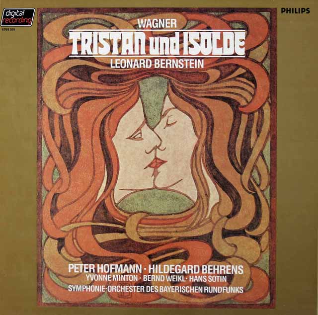 蘭PHILIPS　バーンスタインのワーグナー/「トリスタンとイゾルデ」　LP　レコード　3513