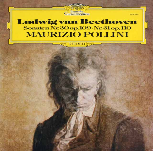 LP レコード ポリーニのベートーヴェン/ピアノソナタ第30、31番 独 