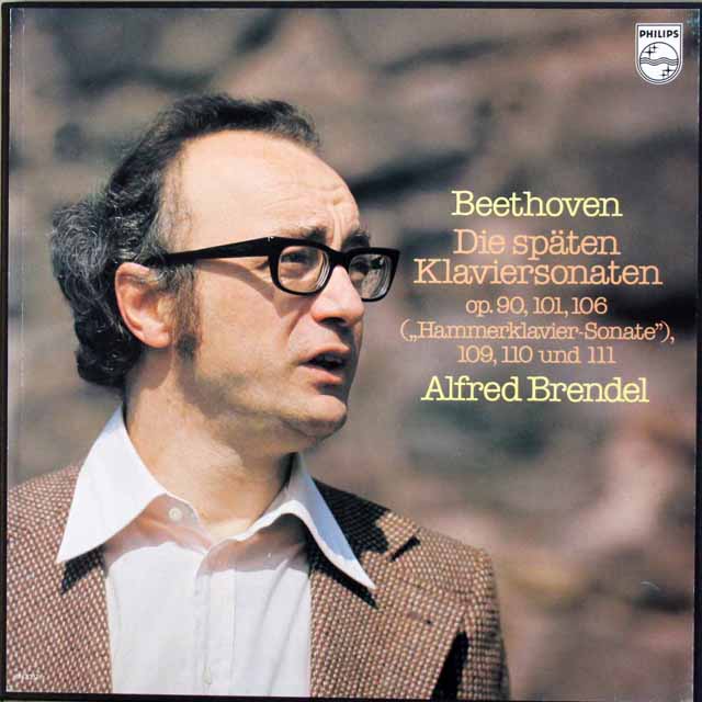 ブレンデルのベートーヴェン/後期ピアノソナタ集　蘭PHILIPS　3505　LP レコード